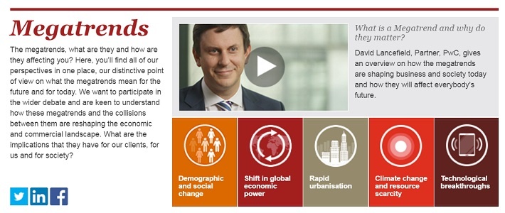 PwC megatrends