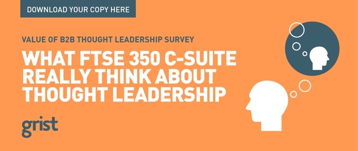 Value of B2B Thought Leadership Survey