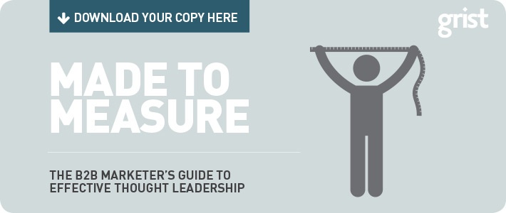The B2B Marketer's Guide to Effective Thought Leadership