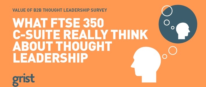 The Value of B2B Thought Leadership Survey